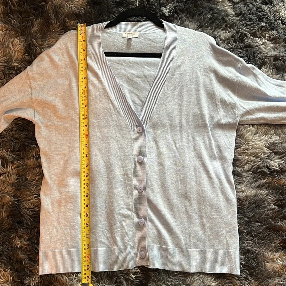 Reitmans R Essentials Light‎ Blue cardigan - Picture 10 of 12